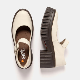 Zapatos con tacón 1373 NAPPA CREAM/YORK color Cream