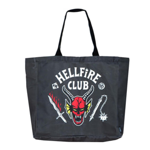 Bolsa Shopping Stranger Things - Color Negro