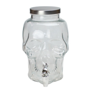Fontaine à boisson tête de mort petit modèle, CUBANIOS