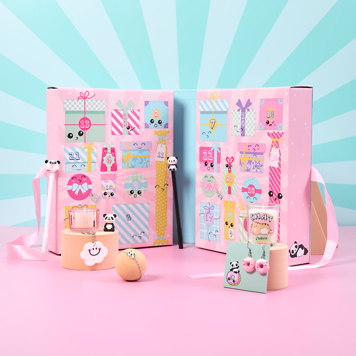 Calendrier Kawaii Bougie Et Surprises