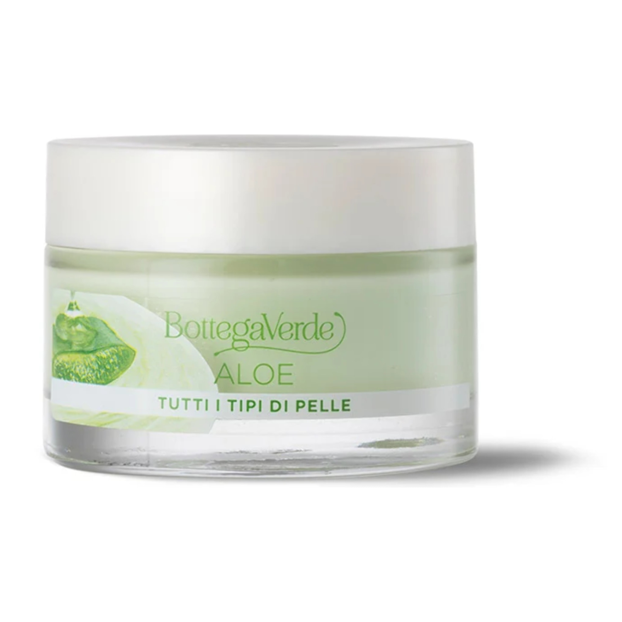 image-Aloe - Crema viso 24 ore - idratante, lenitiva, illuminante -  con 30% succo di Aloe* bio - tutti i tipi di pelle