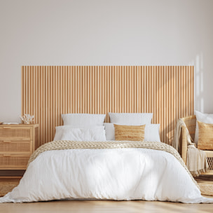 Rouleau revêtement adhésif vinyle au mètre - Sticker mural tête de lit - BOIS DESIGN