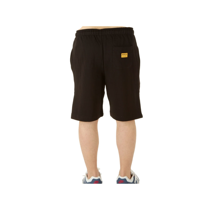 Bermuda Caterpillar Basic Sweatshort Black Nero