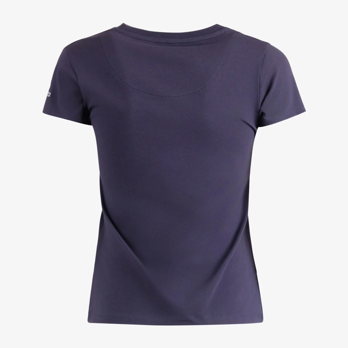 T-shirt Folgore a maniche corte blu donna