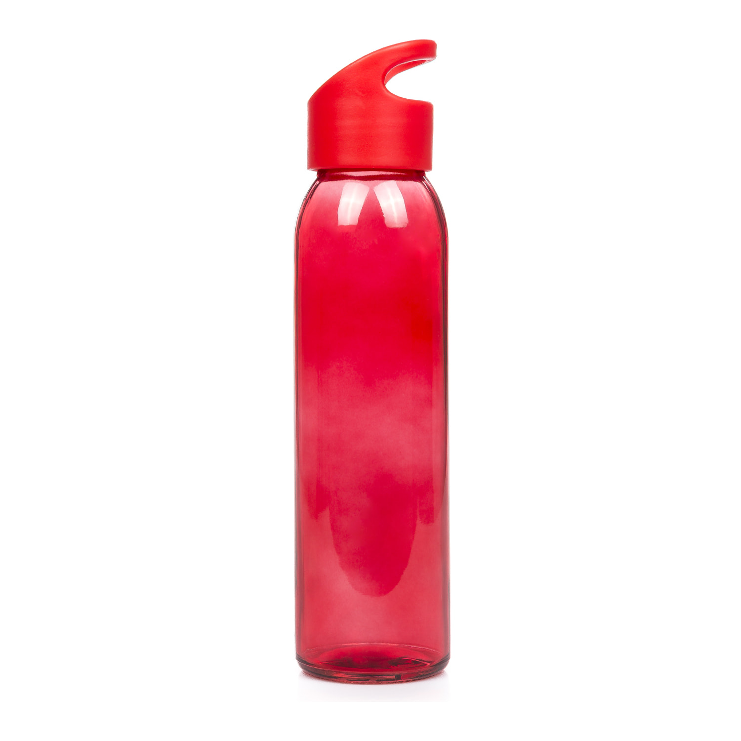 Tinof bidone da 470ml con corpo in vetro e tappo a vite in PP, privo di BPA.