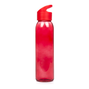 Tinof bidone da 470ml con corpo in vetro e tappo a vite in PP, privo di BPA.