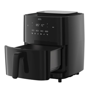 AEG Freidora de aire de 7 litros, función vapor y 6 programas AAF7SB