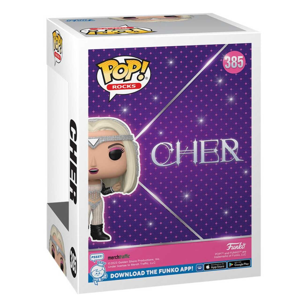 Cher Pop! Rocks Vinile Figura Living Proof 9 Cm Funko