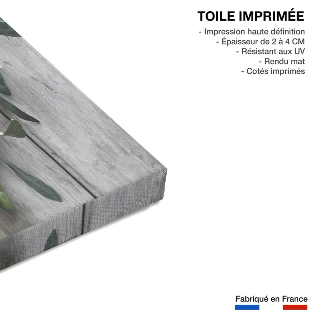 Tableau régime crétois Toile imprimée