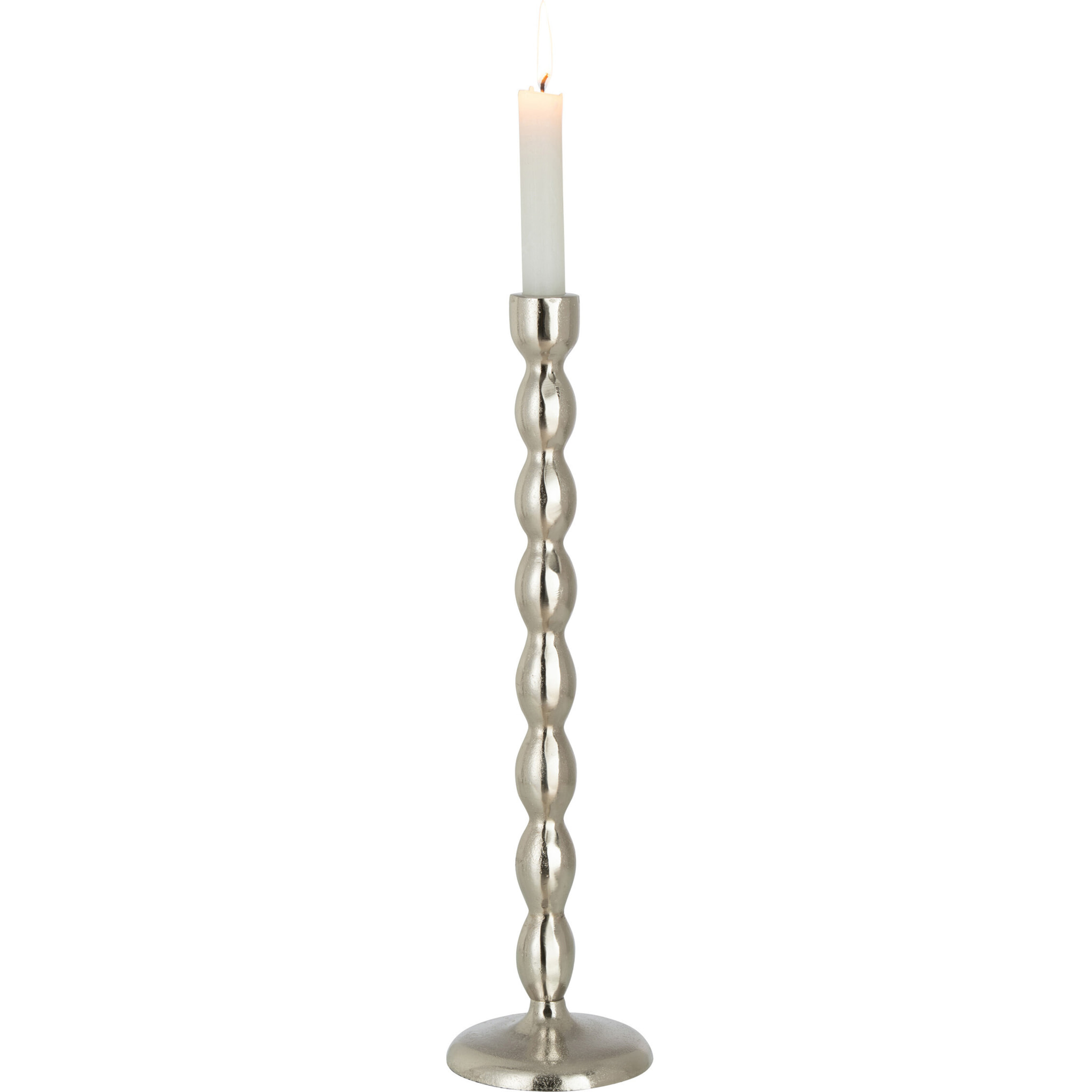 J-Line chandelier Sphère Mat - aluminium - argent - large