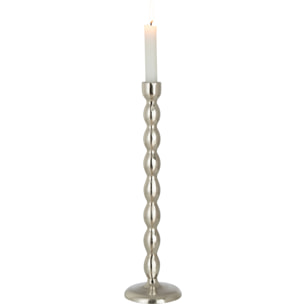 J-Line chandelier Sphère Mat - aluminium - argent - large