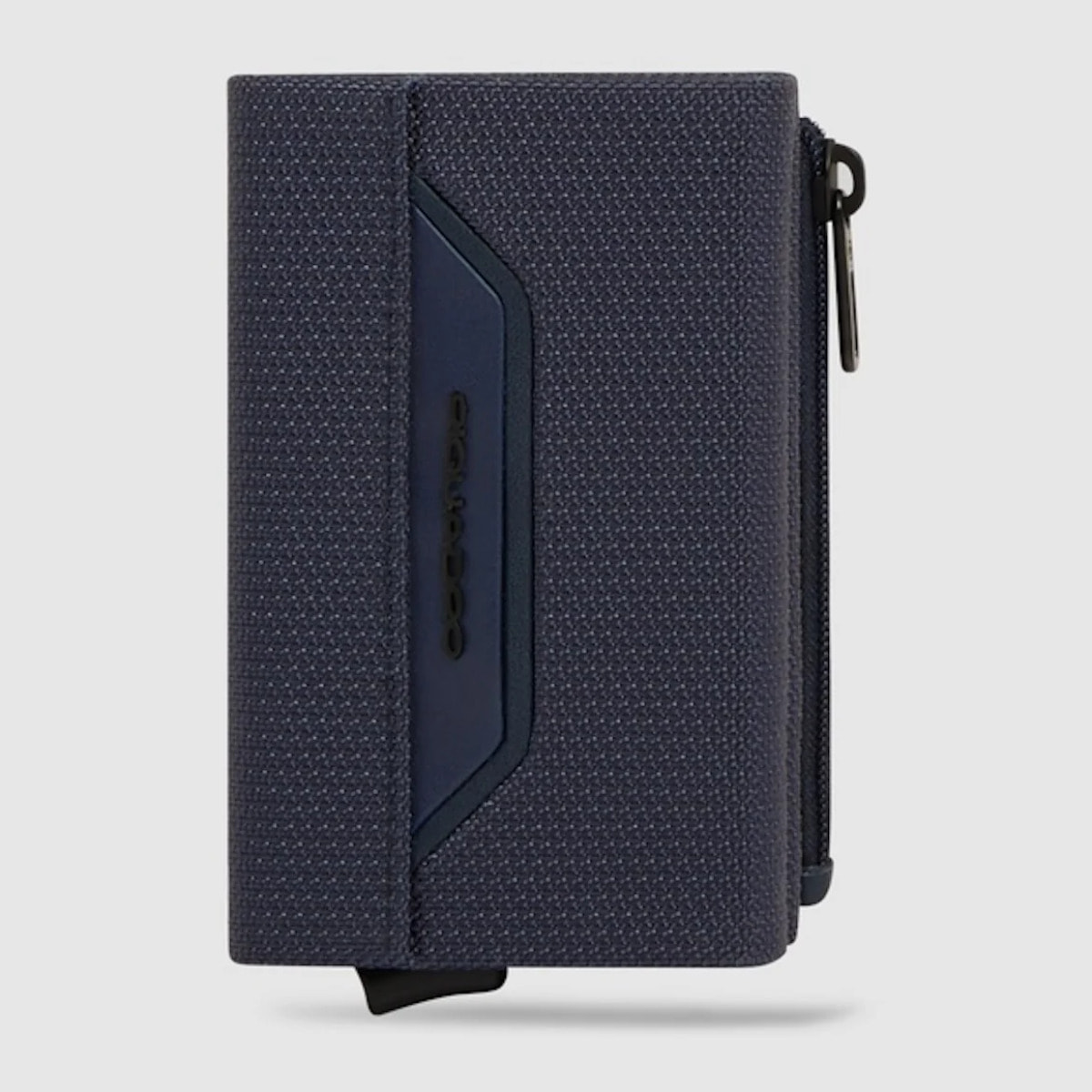 Piquadro Portafoglio compatto con portacarte automatico, porta monete e protezione RFID