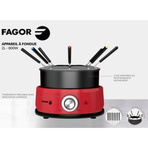 Fondue FAGOR 1.6L FGF800