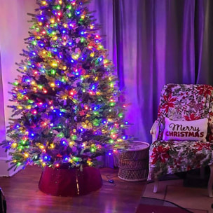 Luces de navidad led multicolor con temporizador