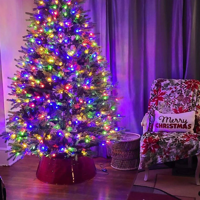 Luces de navidad led multicolor con temporizador