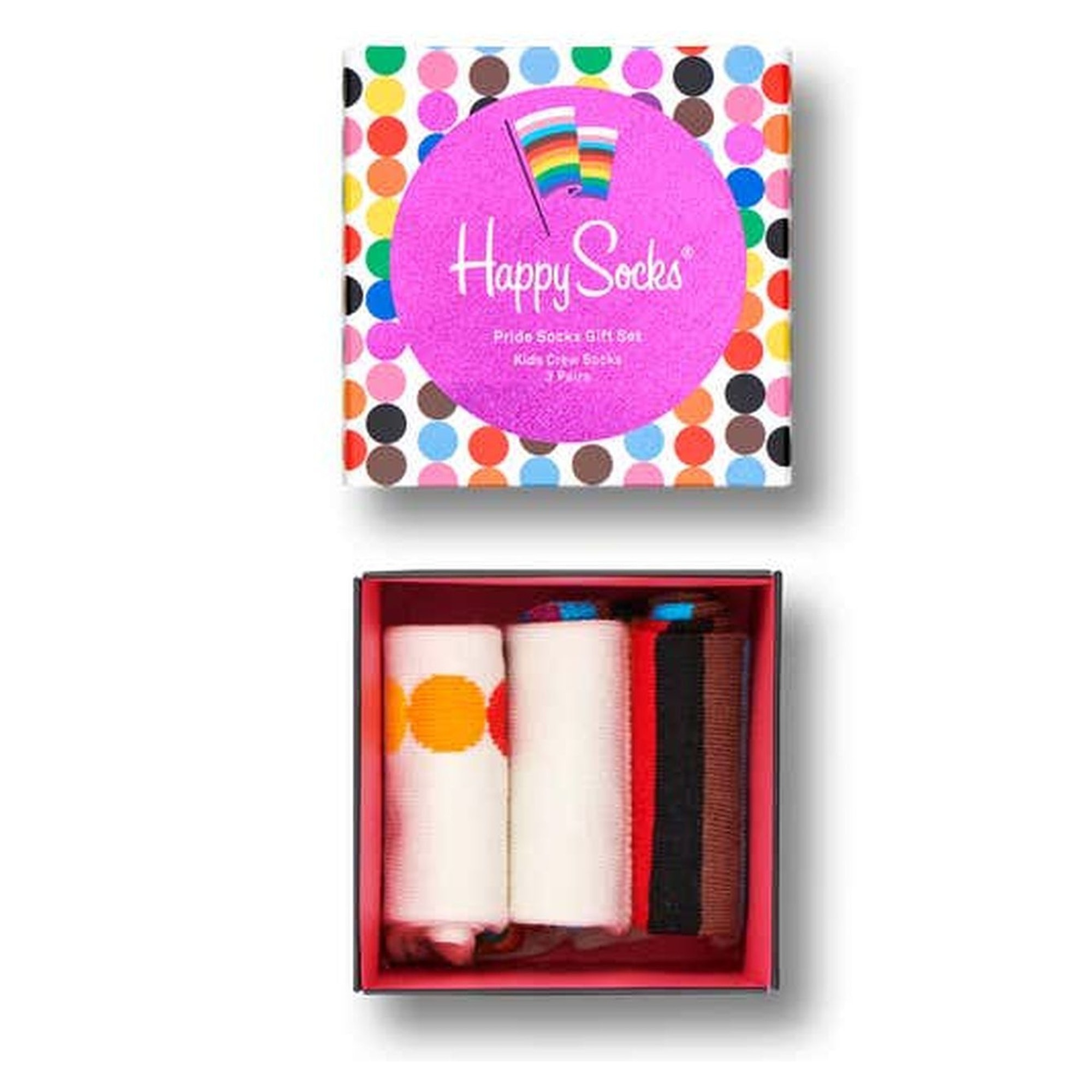 Calcetines 3-pack kids pride gift set