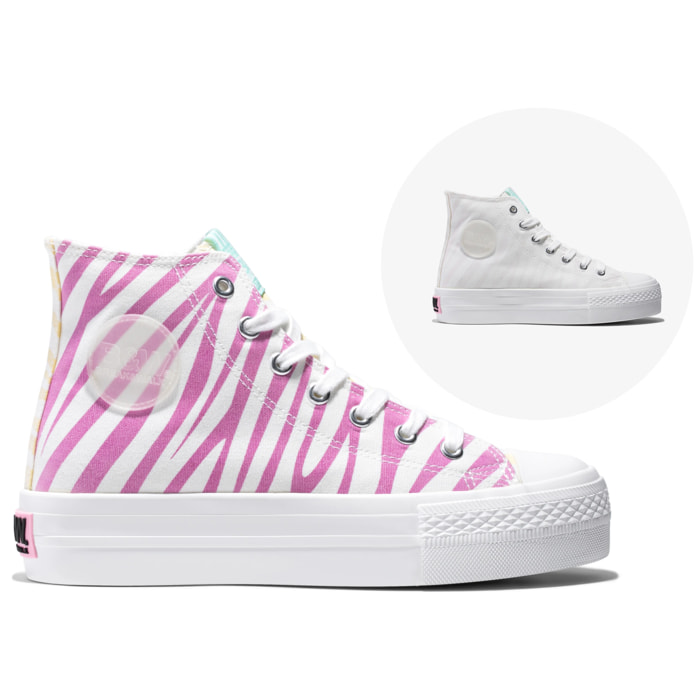 Zapatillas Altas Cambian color