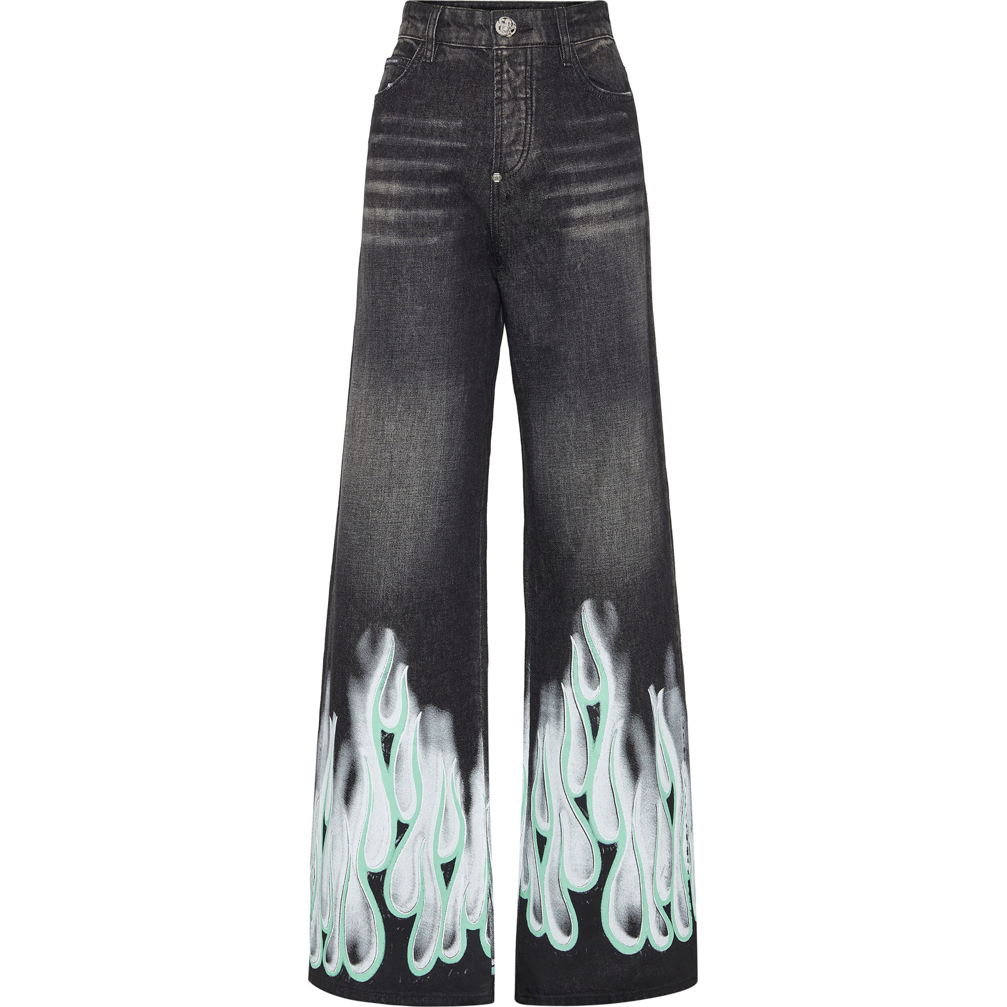 PHILIPP PLEIN Vaqueros Skater fit FLAME