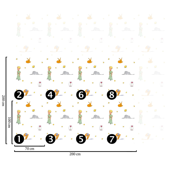 Carta da Parati Ufficiale Il Piccolo Principe Icone