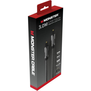 CABLE MONSTERCABLE AUDIO FIBRE OPTIQUE 3M