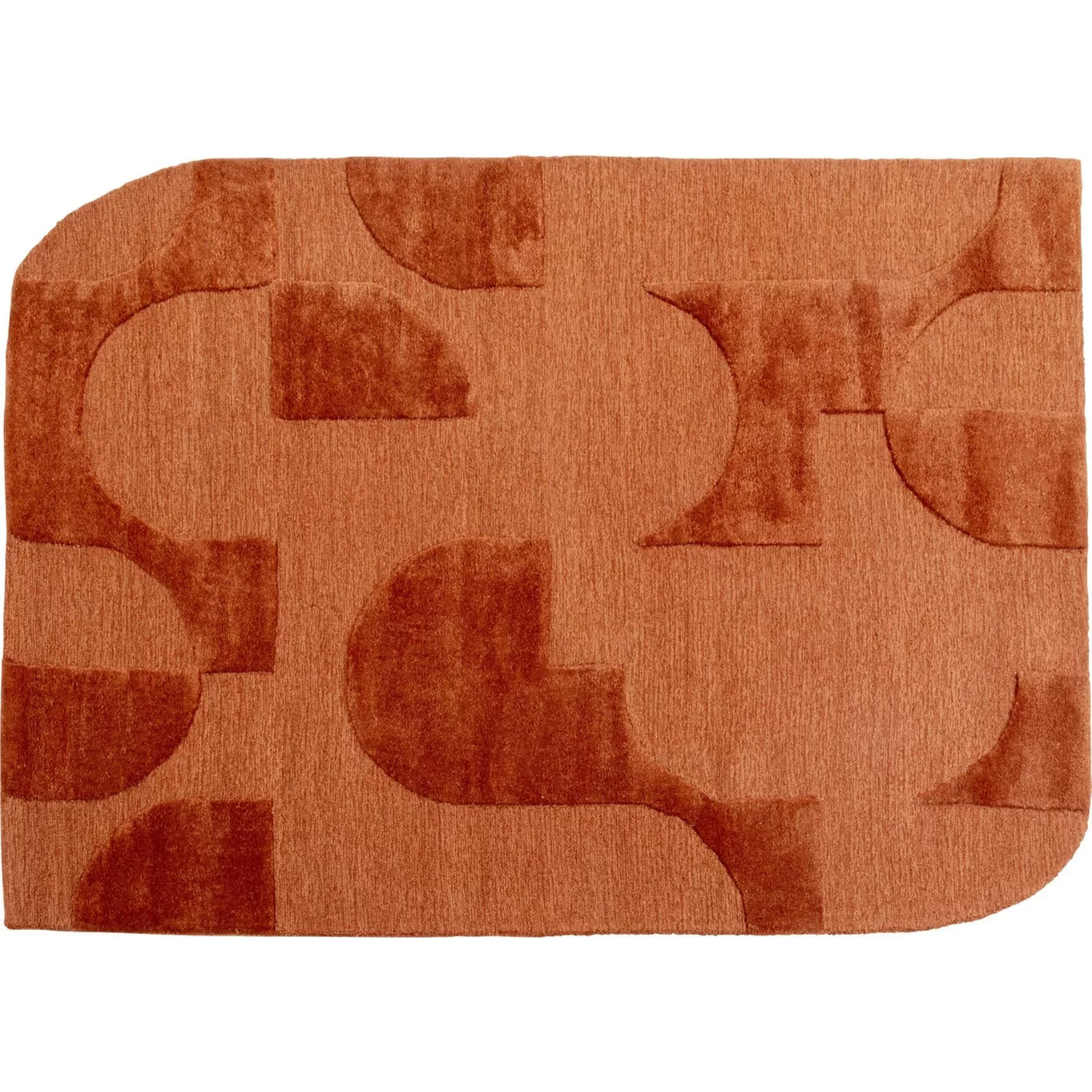 Tapis Flow 240x170cm orange Kare Design