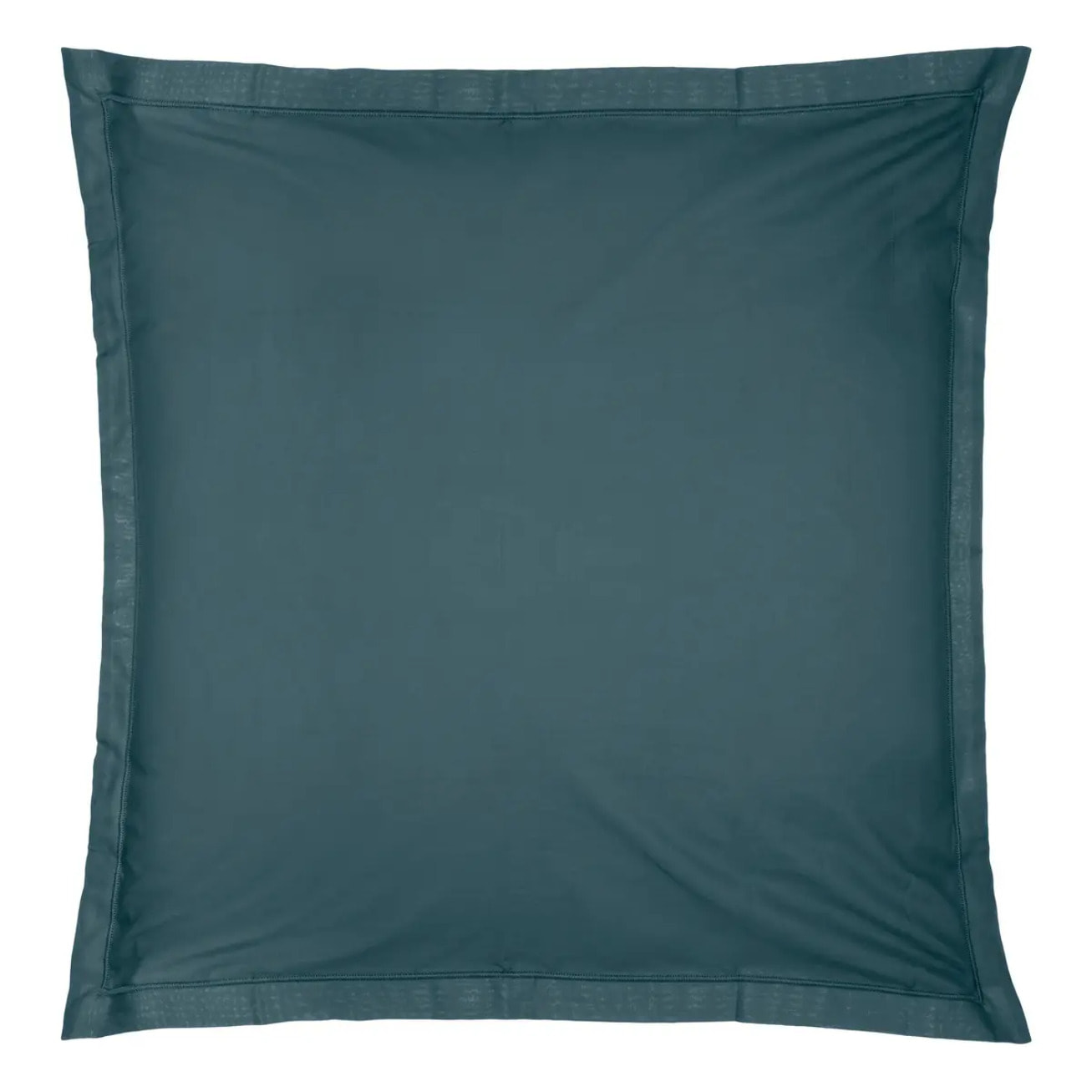 Taie d'oreiller "Carina" coton 63x63cm bleu orage