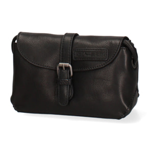 Borsa a tracolla  da uomo In Vera pelle Made in Italy 24x14x10 cm