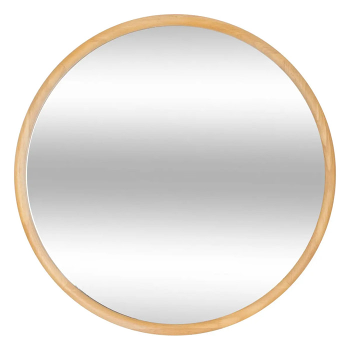 Miroir rond Kim bois D55cm