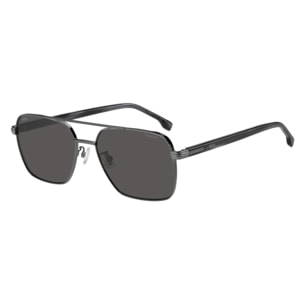 Gafas de Sol Hugo Boss 1846/G/S V81 Polarizadas de Metal Hombre 58 mm