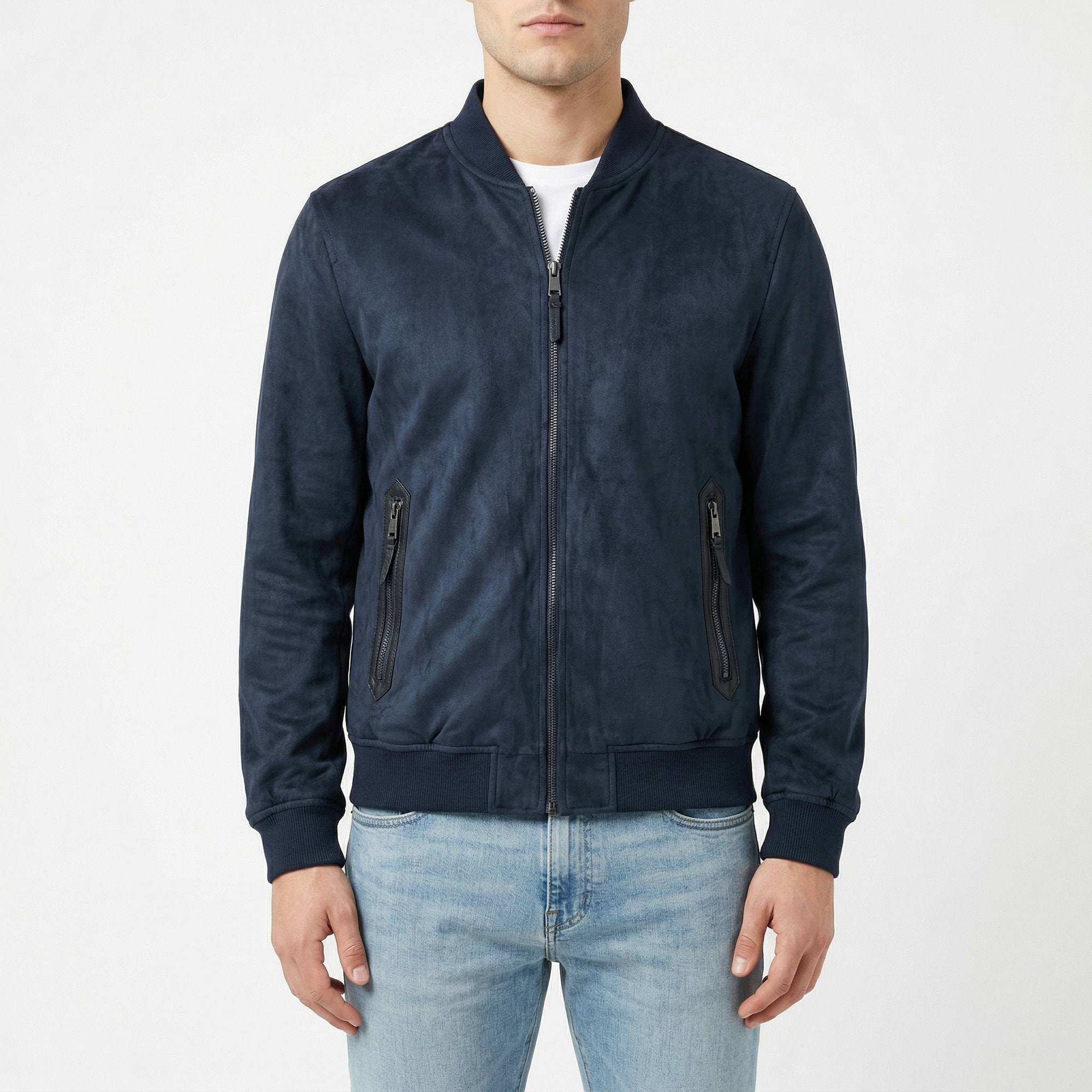 Giubbino varsity ecosuede