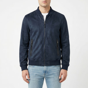 Giubbino varsity ecosuede