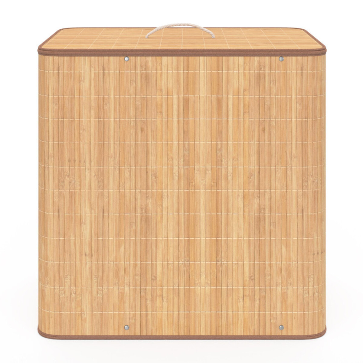 Panier à linge Maya 3 compartiments en bambou