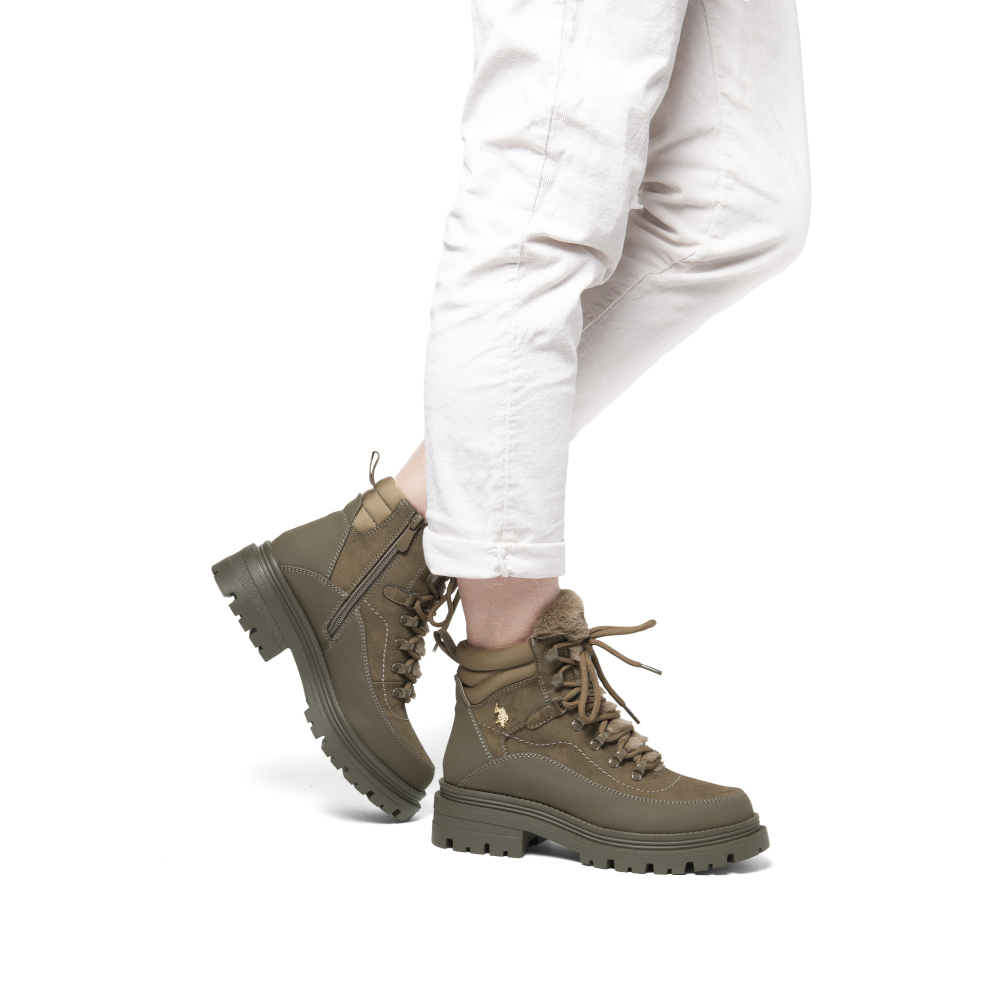 U.S. Polo Assn. - Stivaletti ALICYA001WDHY1 in sintetico per donna