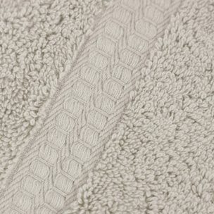 Toalla de baño 700gr gris claro