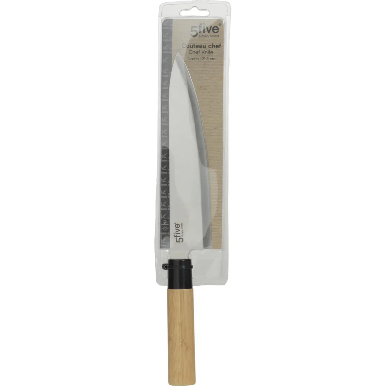 Couteau de chef "Black bambou" Lame: 21,3 cm