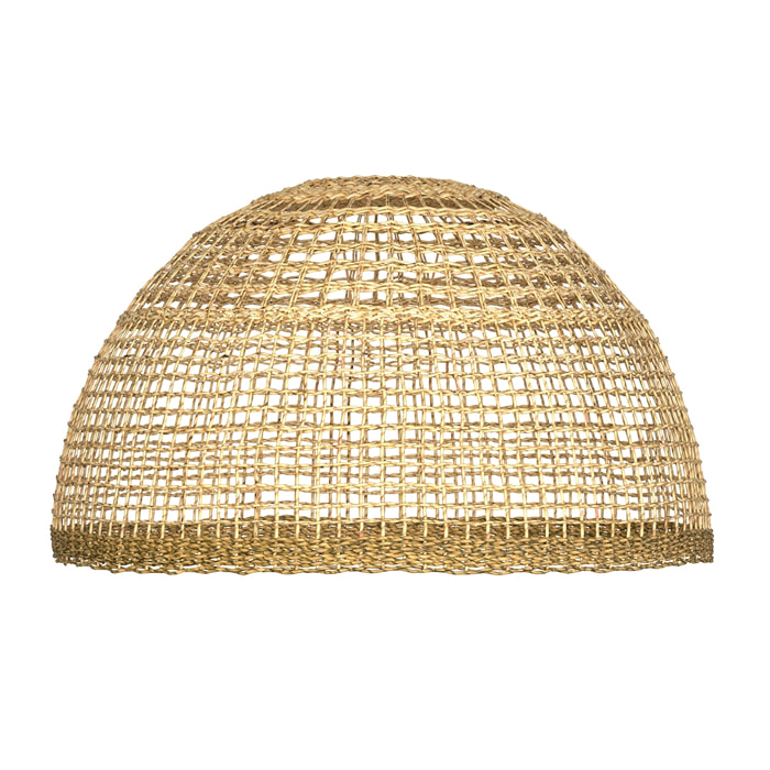 Abat-jour en feuille de palmier et posidonie ∅ 50cm - Biga