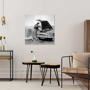 Tableau noir et blanc Paris Insolite Tableau plexiglas