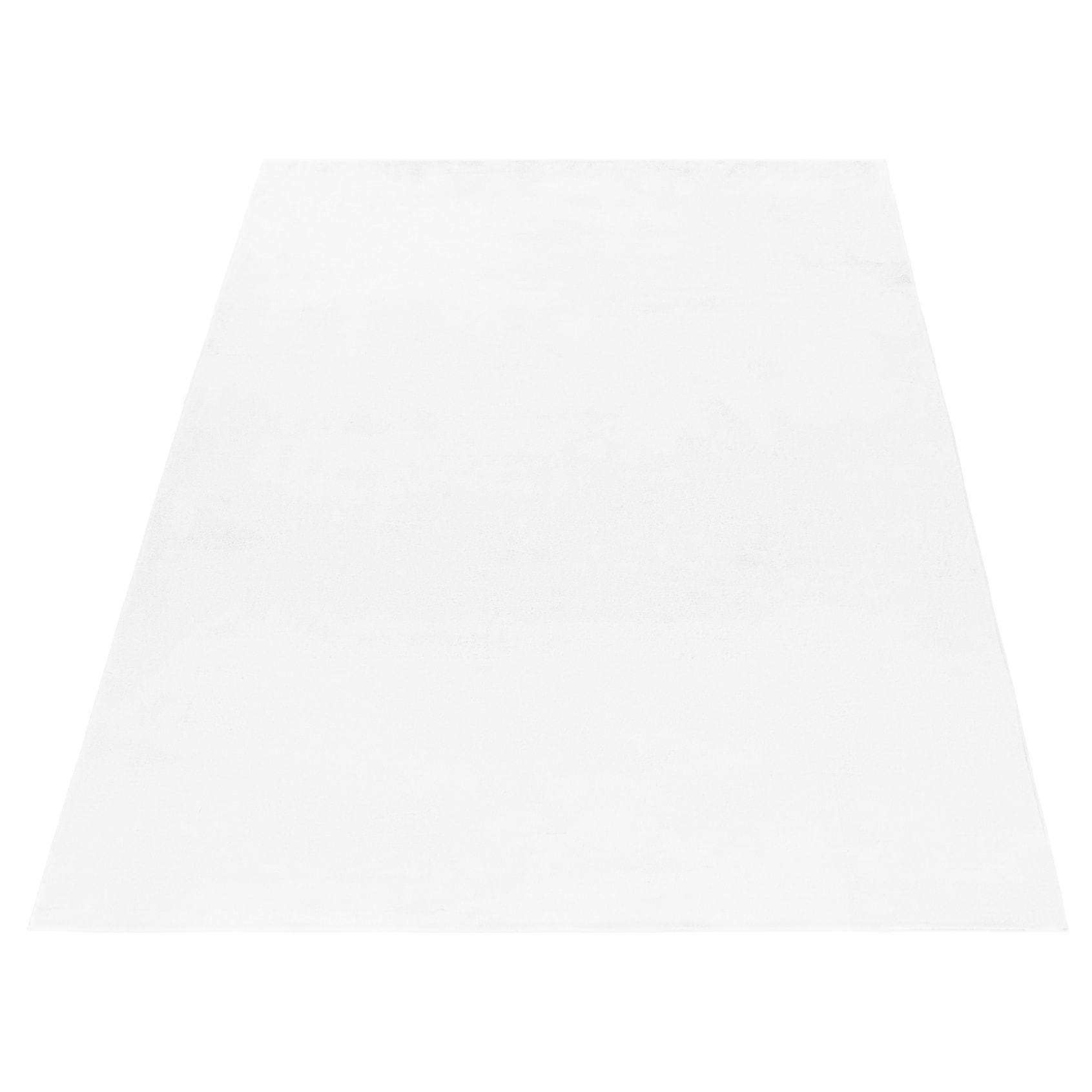 BARROW - Tapis en fausse fourrure doux uni Blanc