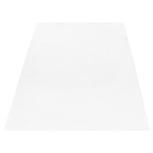 BARROW - Tapis en fausse fourrure doux uni Blanc