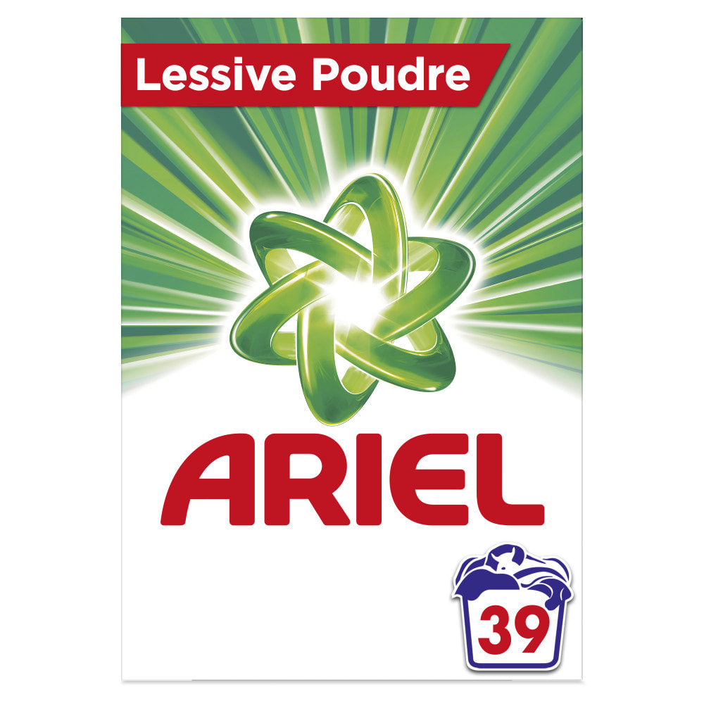 3x39 Lavages Original, Lessive En Poudre Ariel