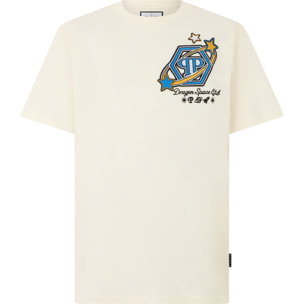 PHILIPP PLEIN Camiseta de cuello redondo y manga corta