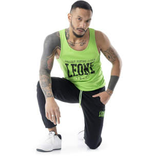 Camiseta de tirantes de algodón elástico para hombre Leone Boxing Legend