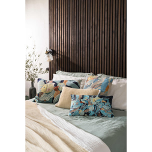 Coussin brodé Dori