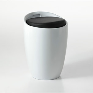 Oresteluchetta pouf/contenitore MONO WHITE Bianco