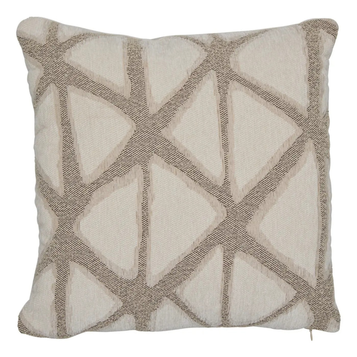 Coussin Dune 40x40cm jacquard beige