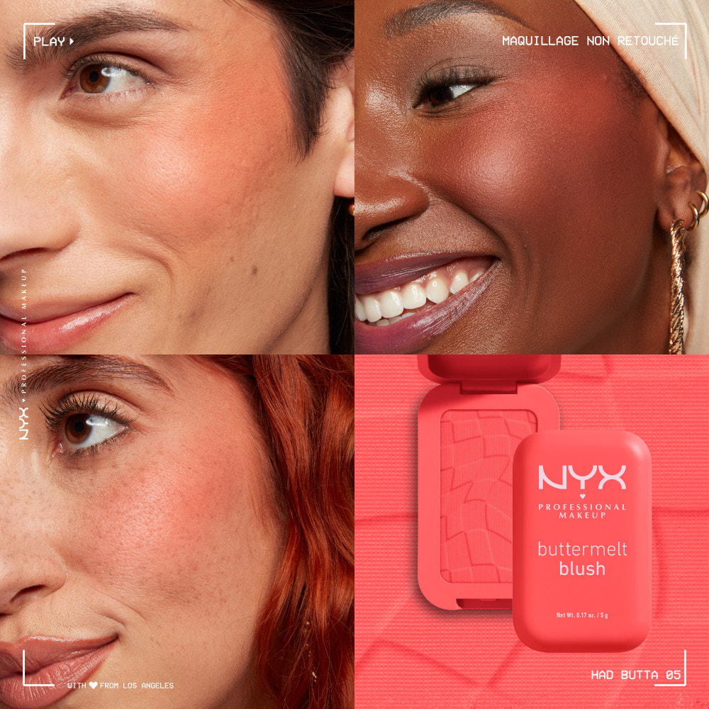 NYX Professional Makeup Buttermelt Blush Blush HAD BUTTA