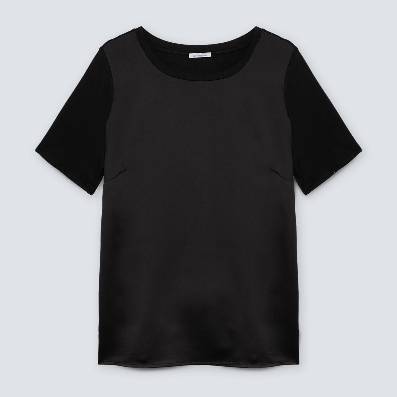 Fiorella Rubino - Blusa de raso - Negro