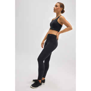 Leggings sportivi neri effetto push-up