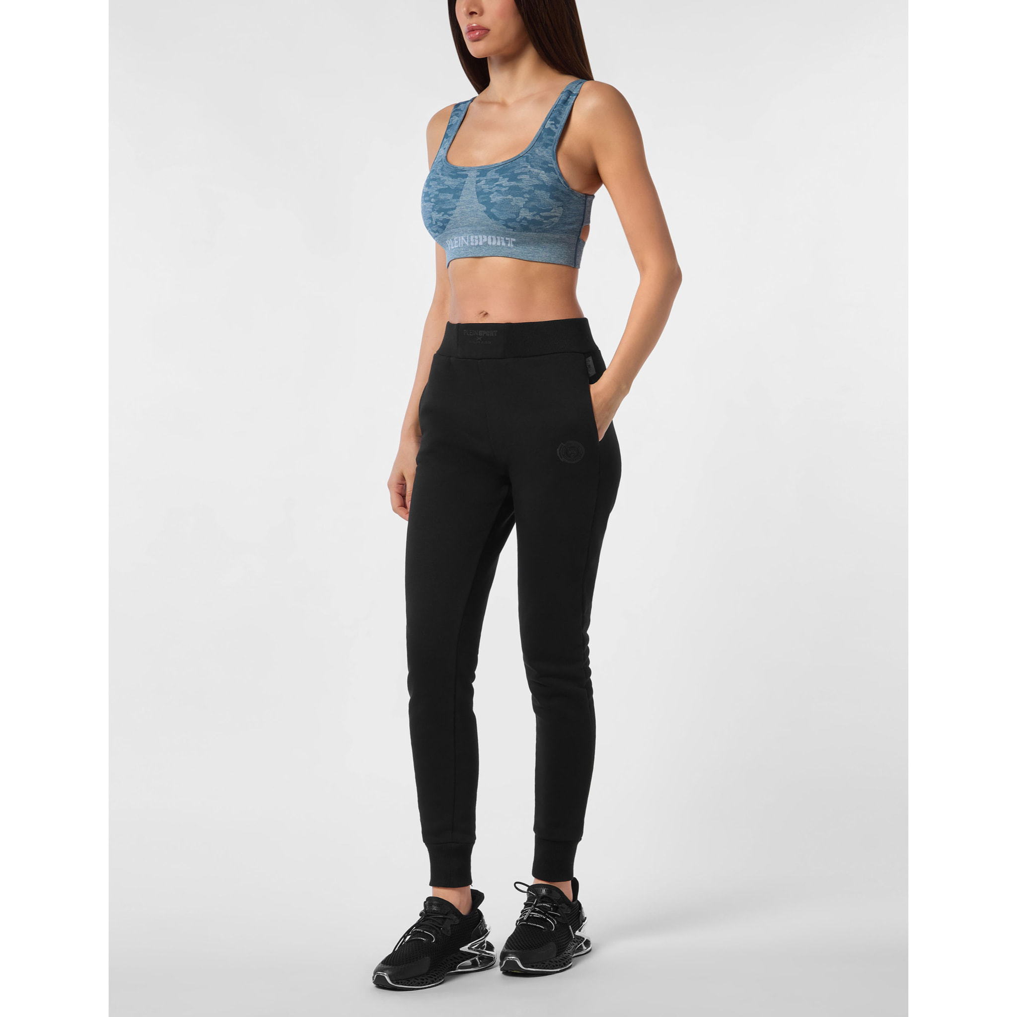 PLEIN SPORT Sports Bra LOGO