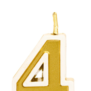 Bougie d'anniversaire Numéro 4